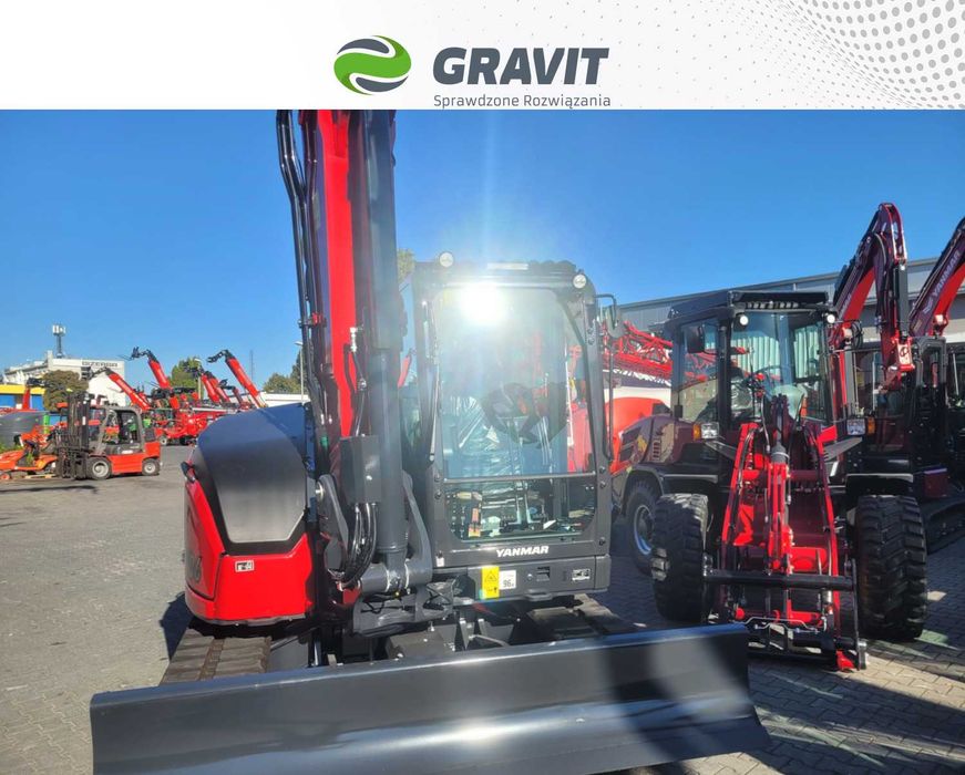 Koparka Yanmar SV86 2PB (9 ton) od Autoryzowanego Dealera - GRAVIT