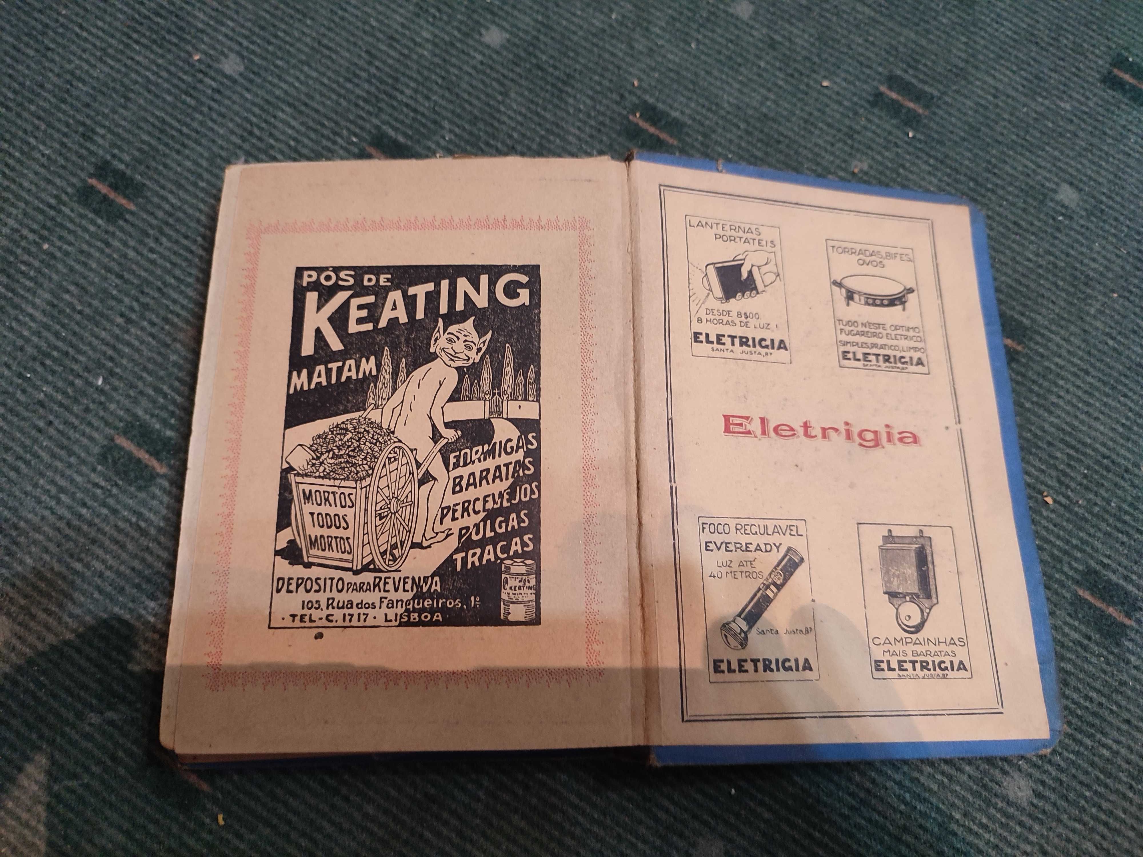 Manual do Viajante em Portugal - Auto-Gazo Mobiloil, 1924