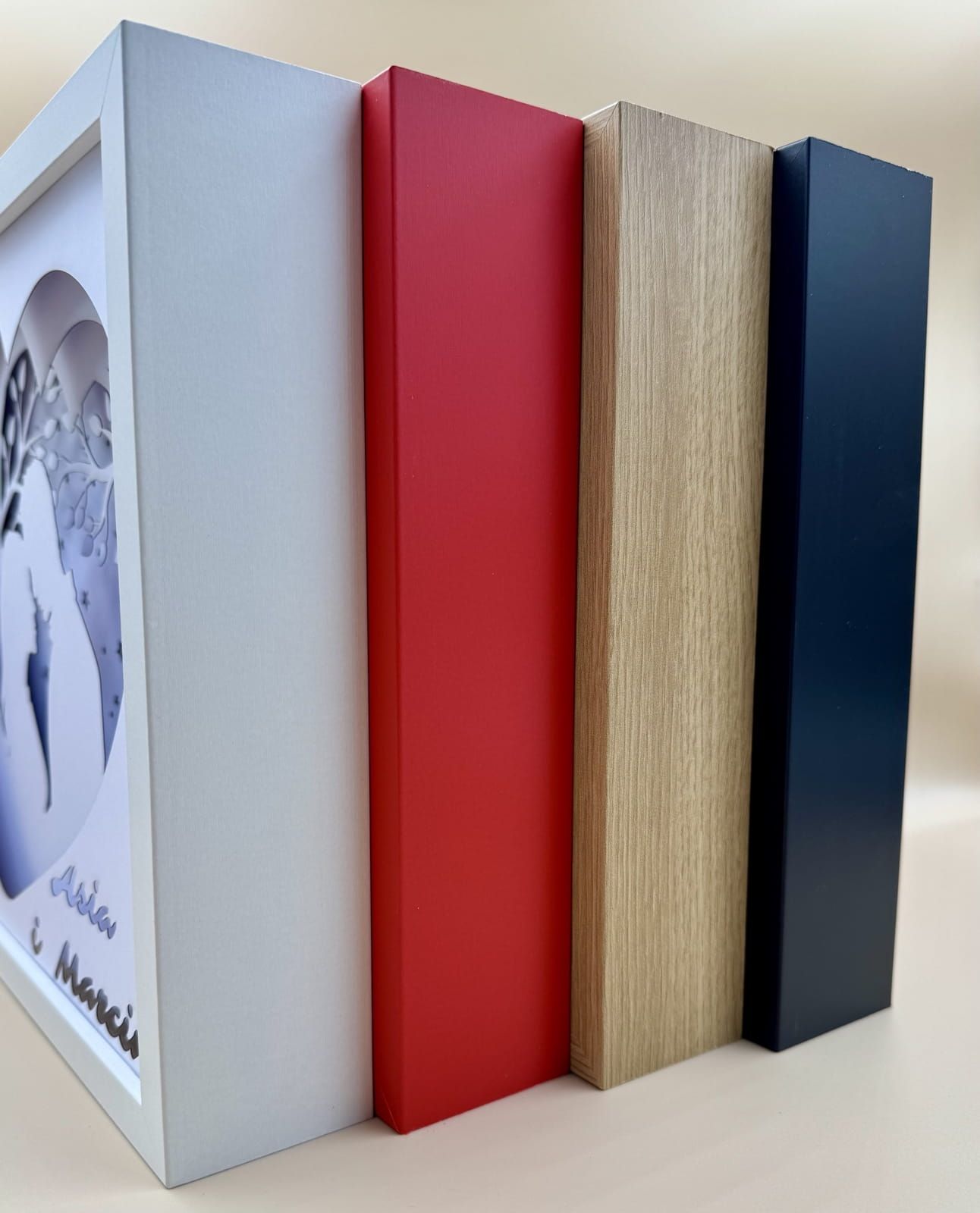 Ramka 3D LED Shadow Box Serce