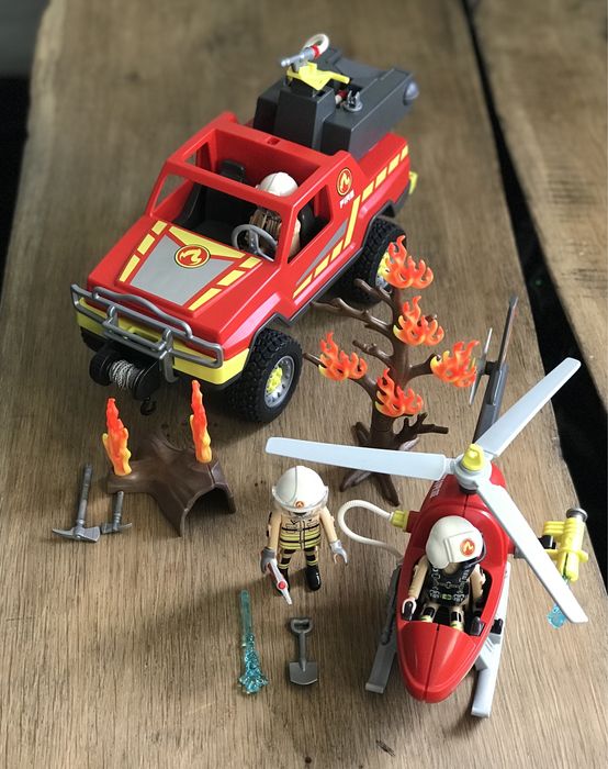 Playmobil City Action 71194 + 71195 straż pożarna