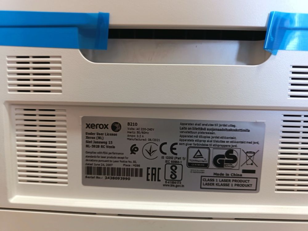 Принтер А4 Xerox B210 (Wi-Fi)