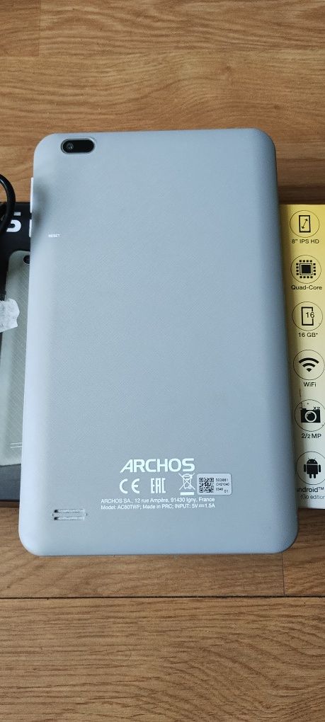 Tablet Archos T80 – 8″, Android 10 Go, Wi-Fi – OKAZJA!