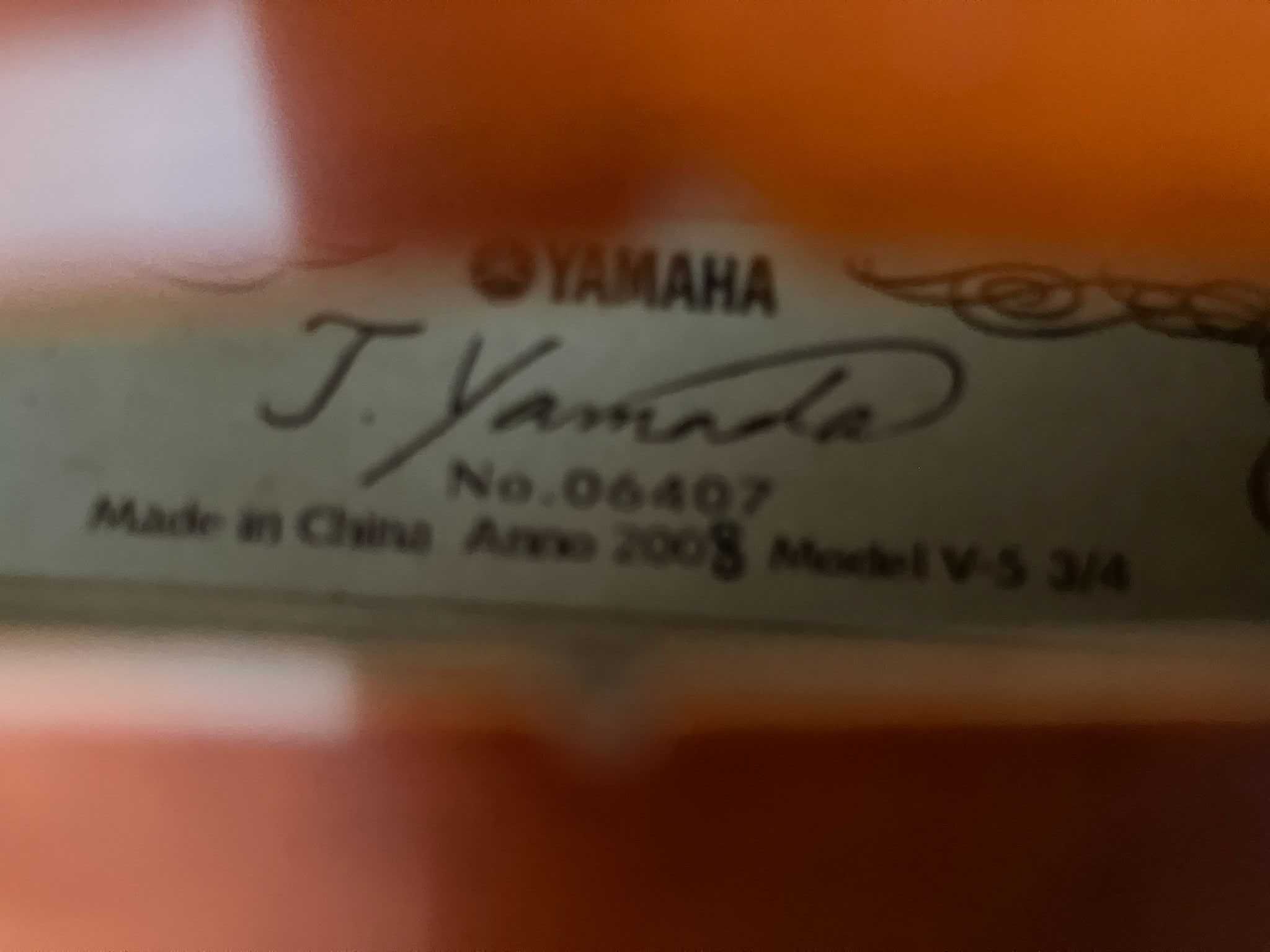 Violino Yamaha V5 3/4 – Excelente Estado, €150
