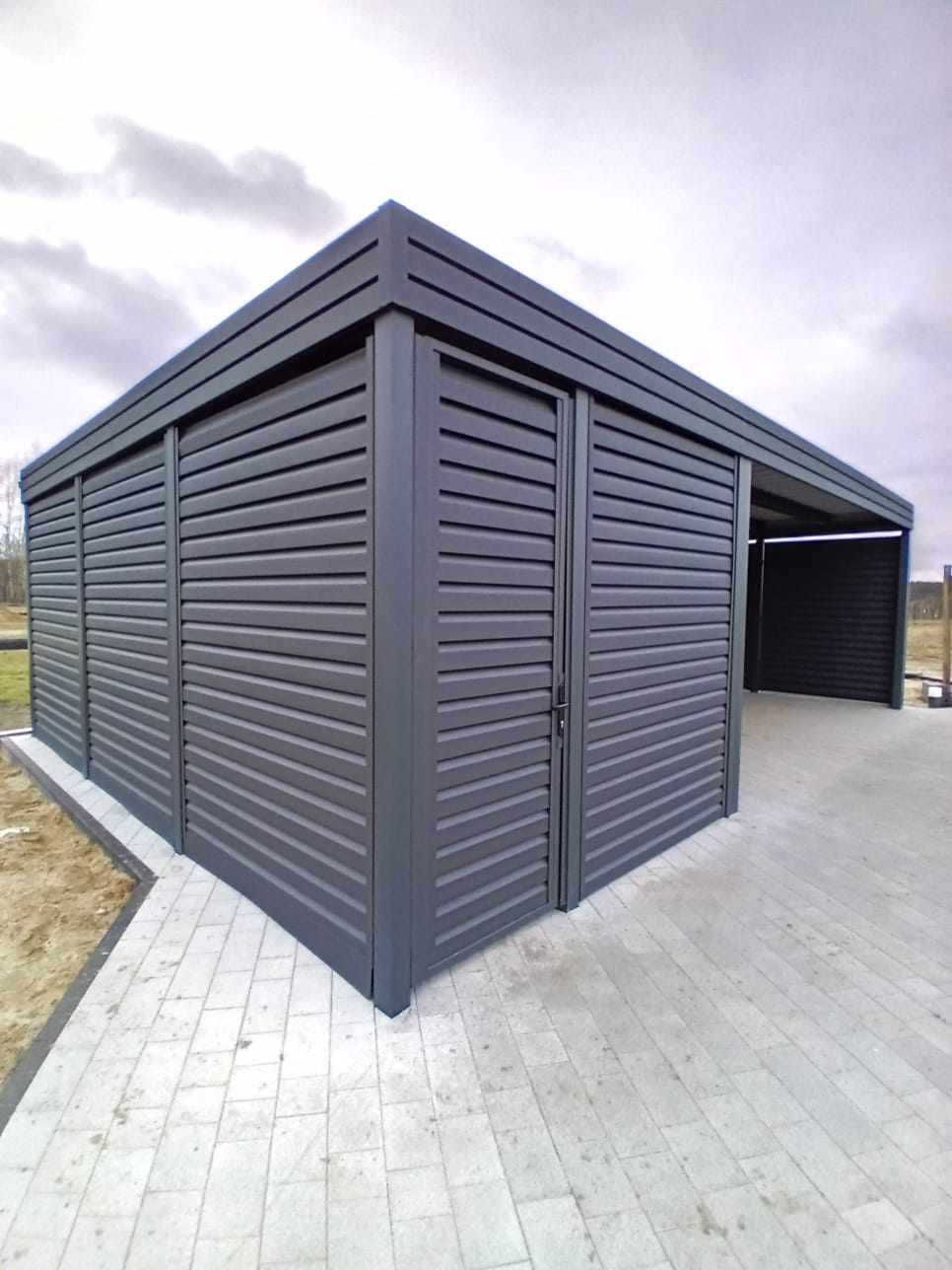 Wiata samochodowa dwustanowiskowa 6x6m, garażowa, carport na wymiar!