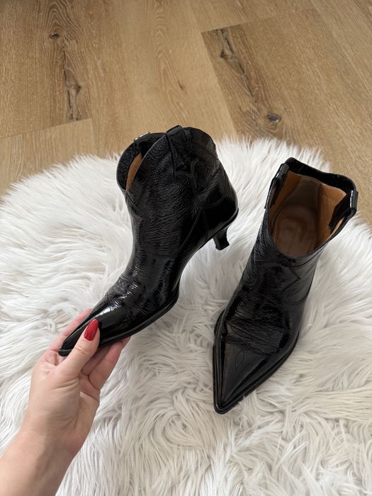 Ковбойки лакова шкіра kachorovska