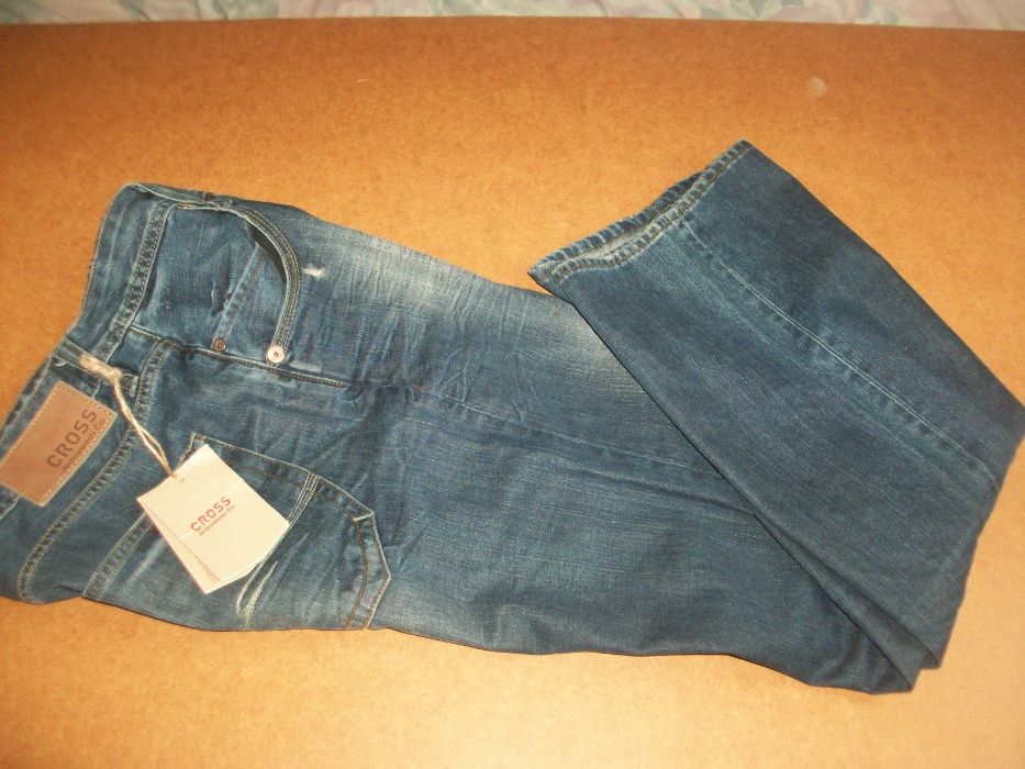 SPODNIE męskie jeans XL GROSS 31/30 pas 84 dziury NOWE