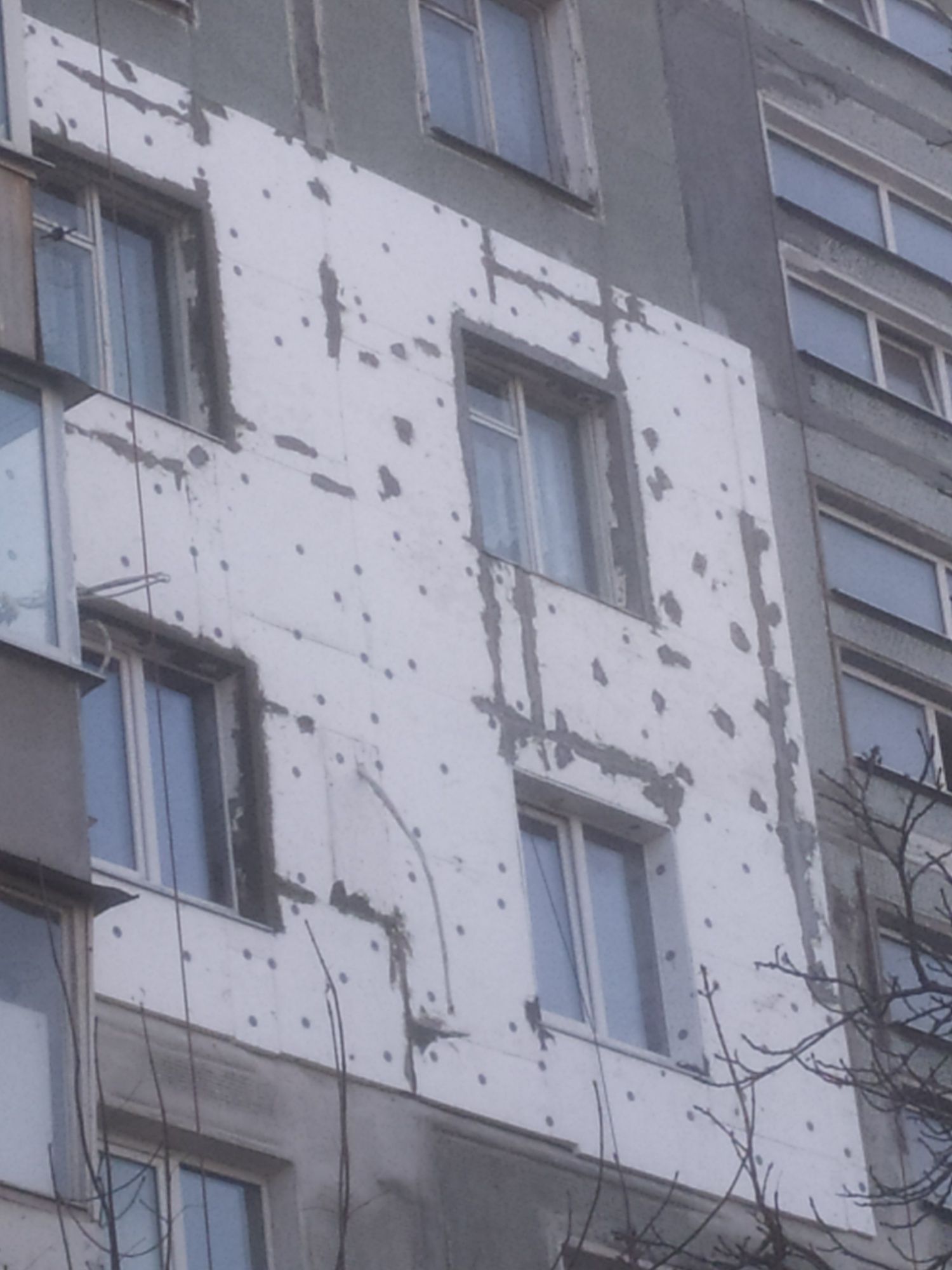 Утепление стен Фасадов .Ремонт межпланетных швов,козырьков балконов...
