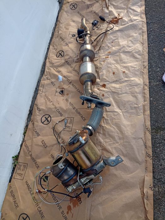 Układ wydechowy katalizator DPF FAP VW Passat B8 lift