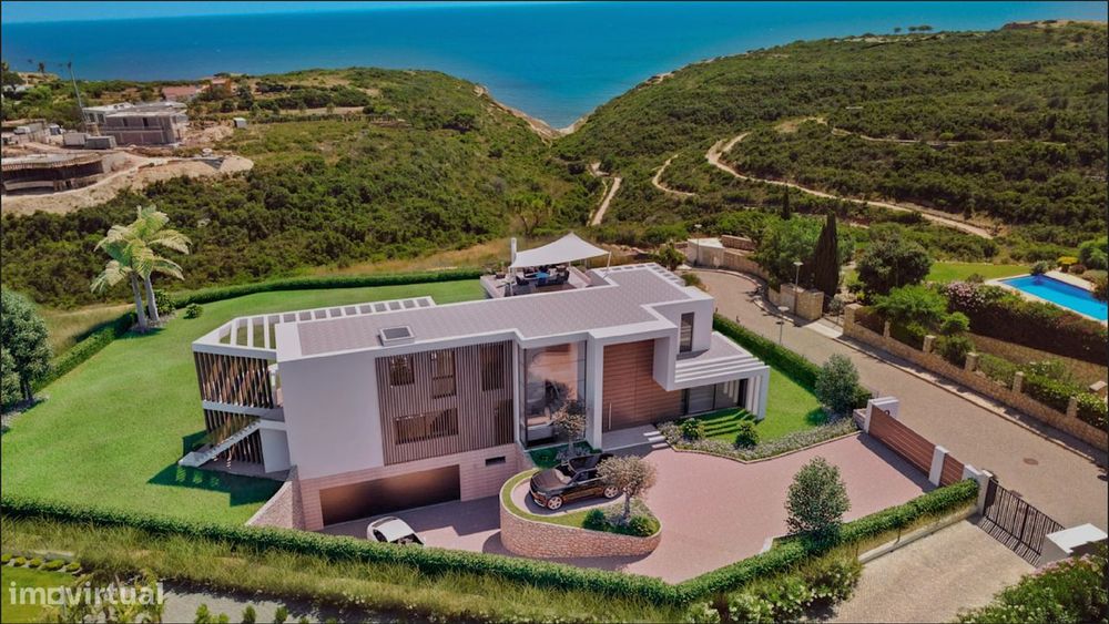Villa de Luxo Frente-Mar com Vistas Eternas