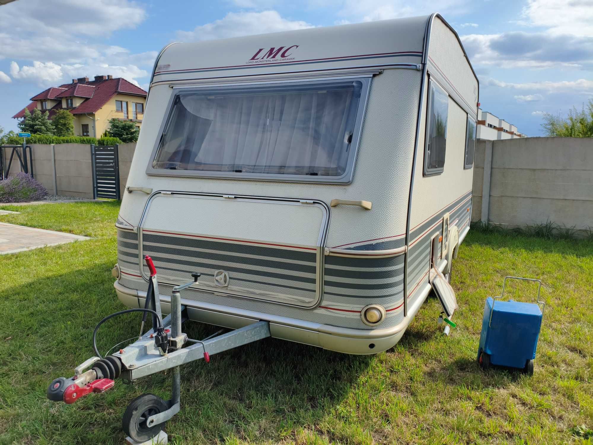 Przyczepa Kempingowa LMC 430 Luxus 1999r. markiza przedsionek bagażnik