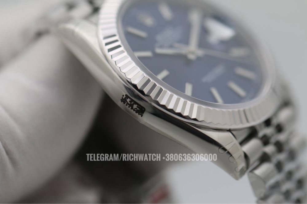 мужские наручные часы Rolex datejust 41 Blue vsf