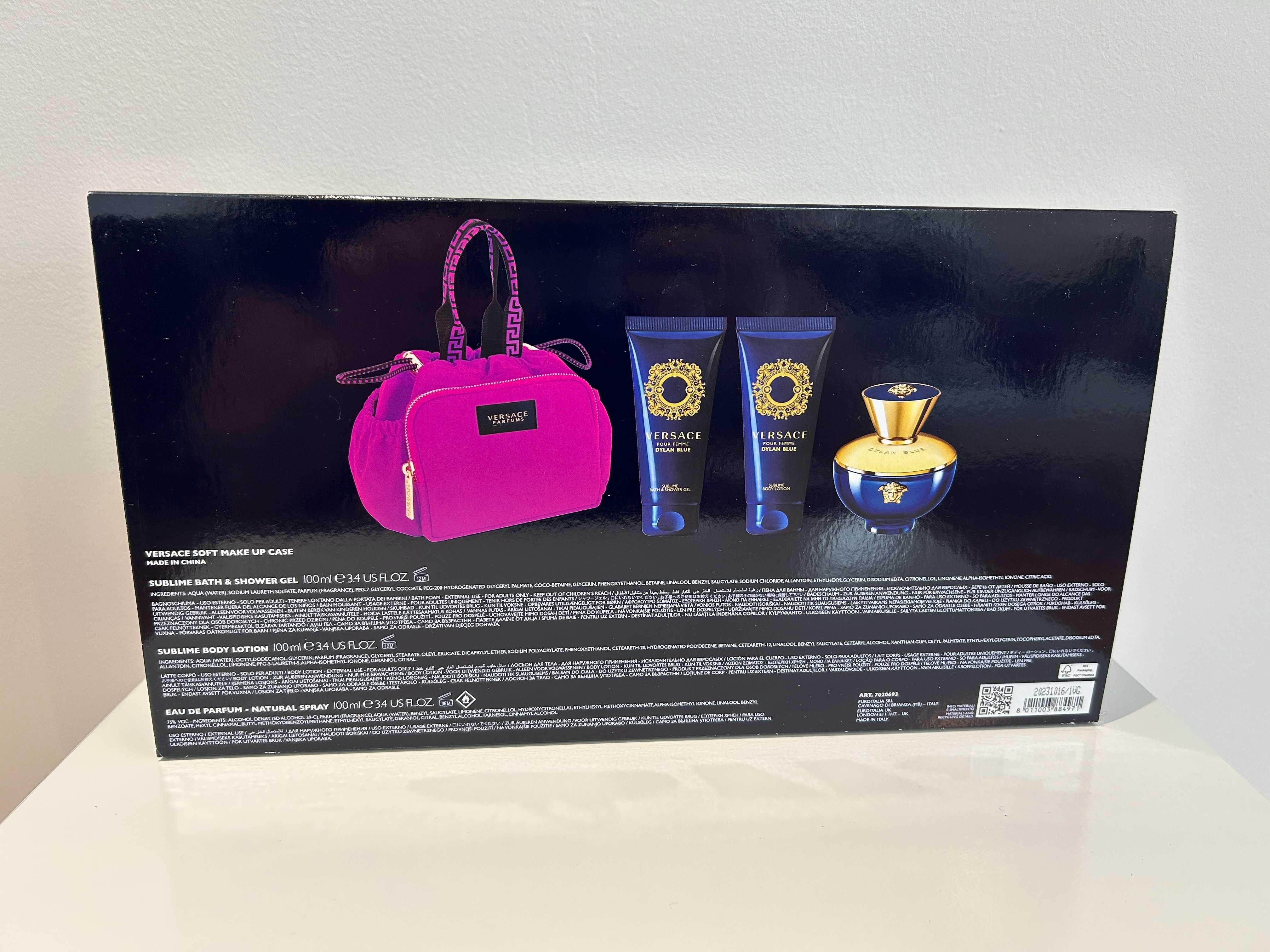 Versace Dylan Blue Pour Femme zestaw upominkowy dla kobiet