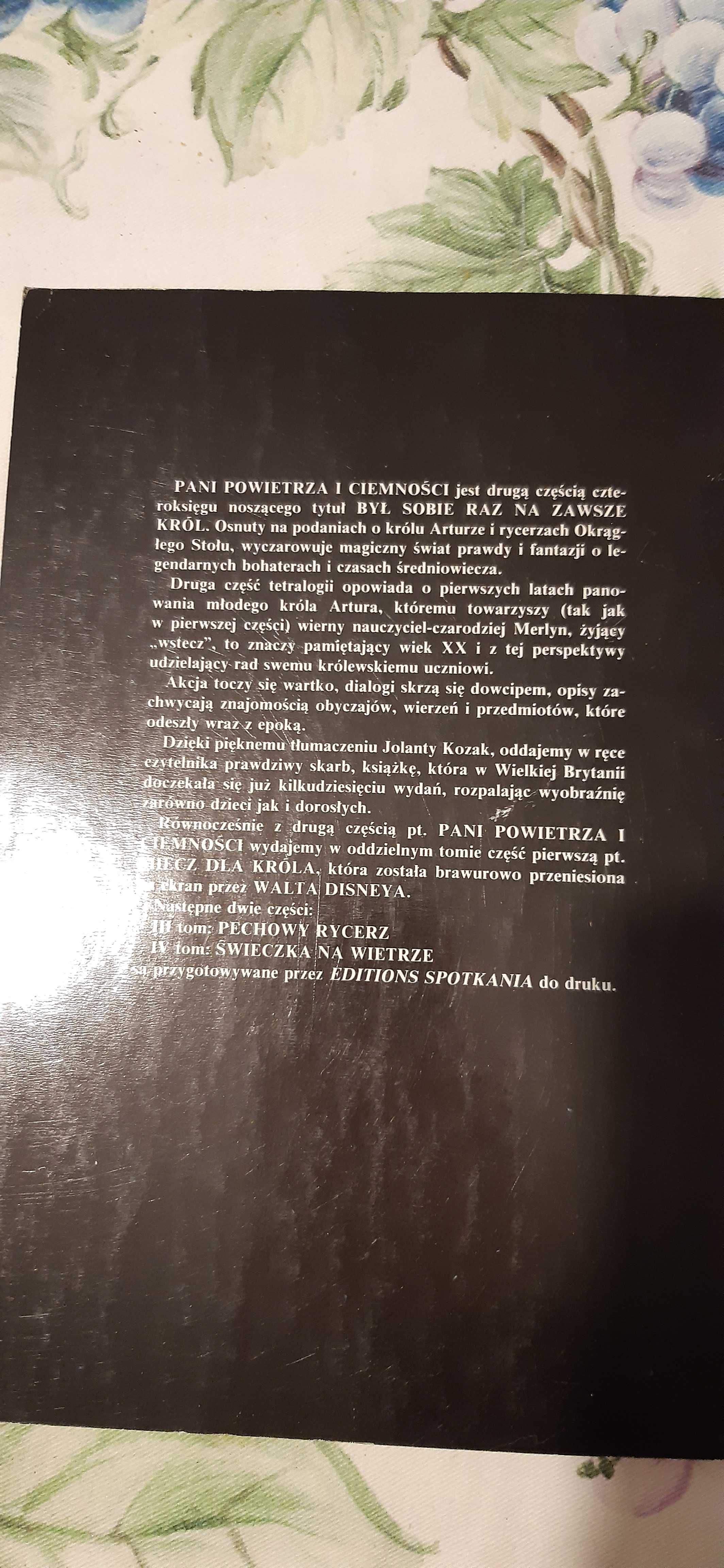 t.h.white pani powietrza i ciemności fantastyka 1991