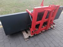 Pług do śniegu łycha na tył ciągnika z kiprem 1,5m 2m 1,8m