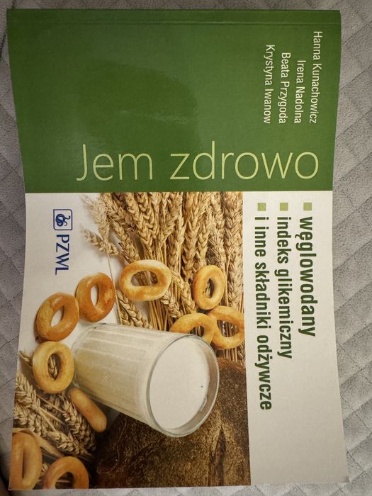 Ksiazka Jem Zdrowo. H. Kuchanowicz indeks glikemiczny