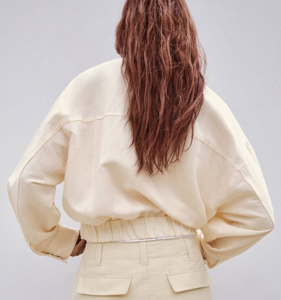 Лляний бомпер Zara