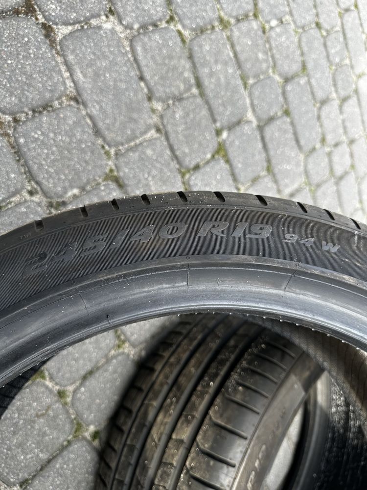Opony 245/40/19 Pirelli P Zero RUN FLAT