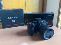 Máquina fotográfica Lumix S5 + Lente professional Lumix 24mm F1.8