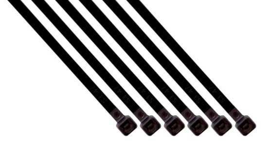 Opaska zaciskowa trytytka 4,8x400mm CZARNA 100szt.