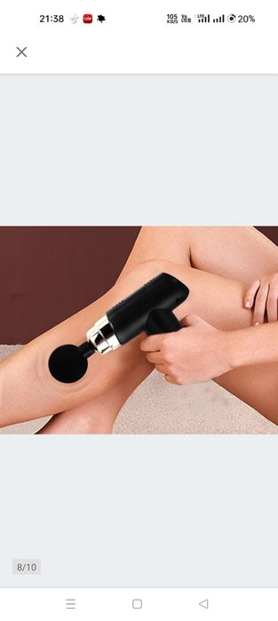 MIni Pistolet do masażu ciała i mięśni mocny masażer Nowy!