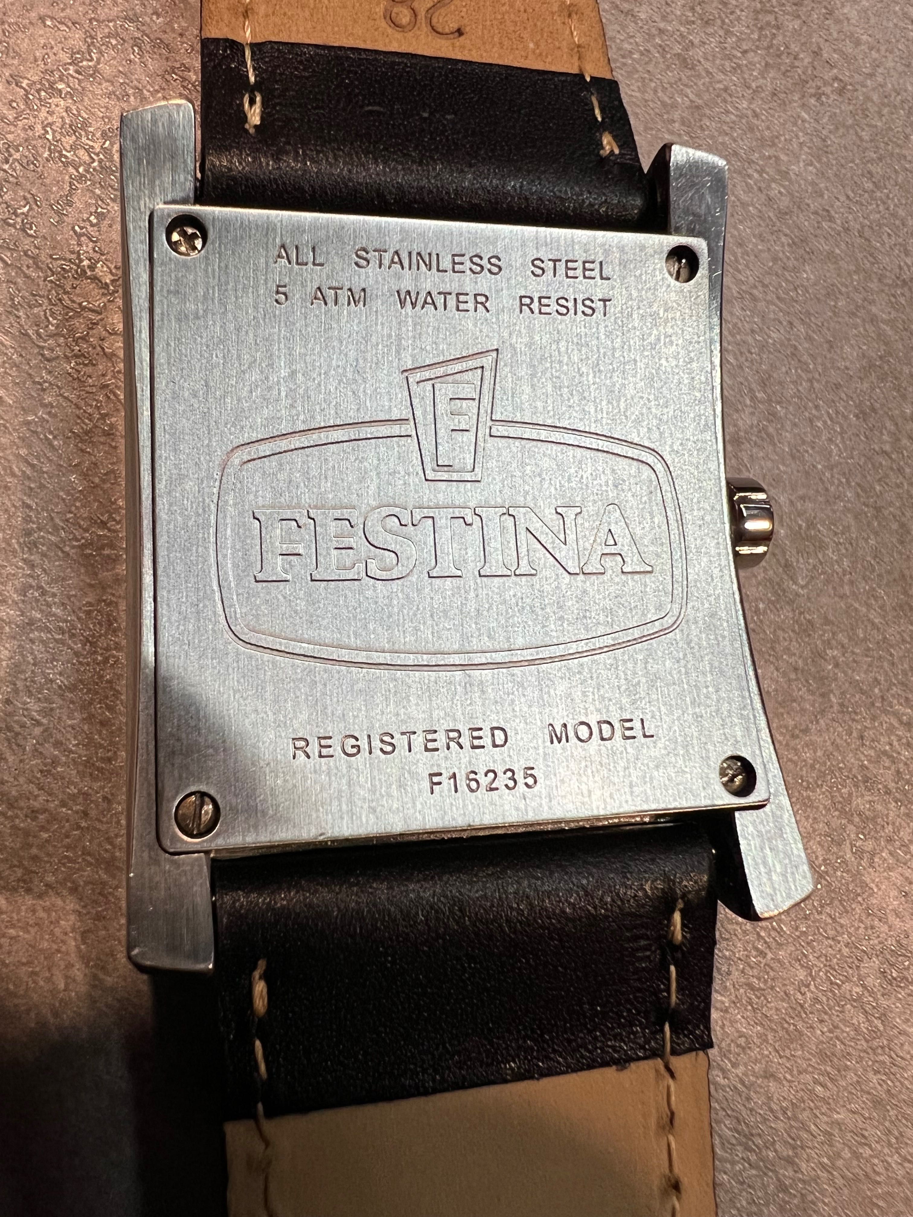 Jak NOWY FESTINA F-16235 elegancki zegarek.