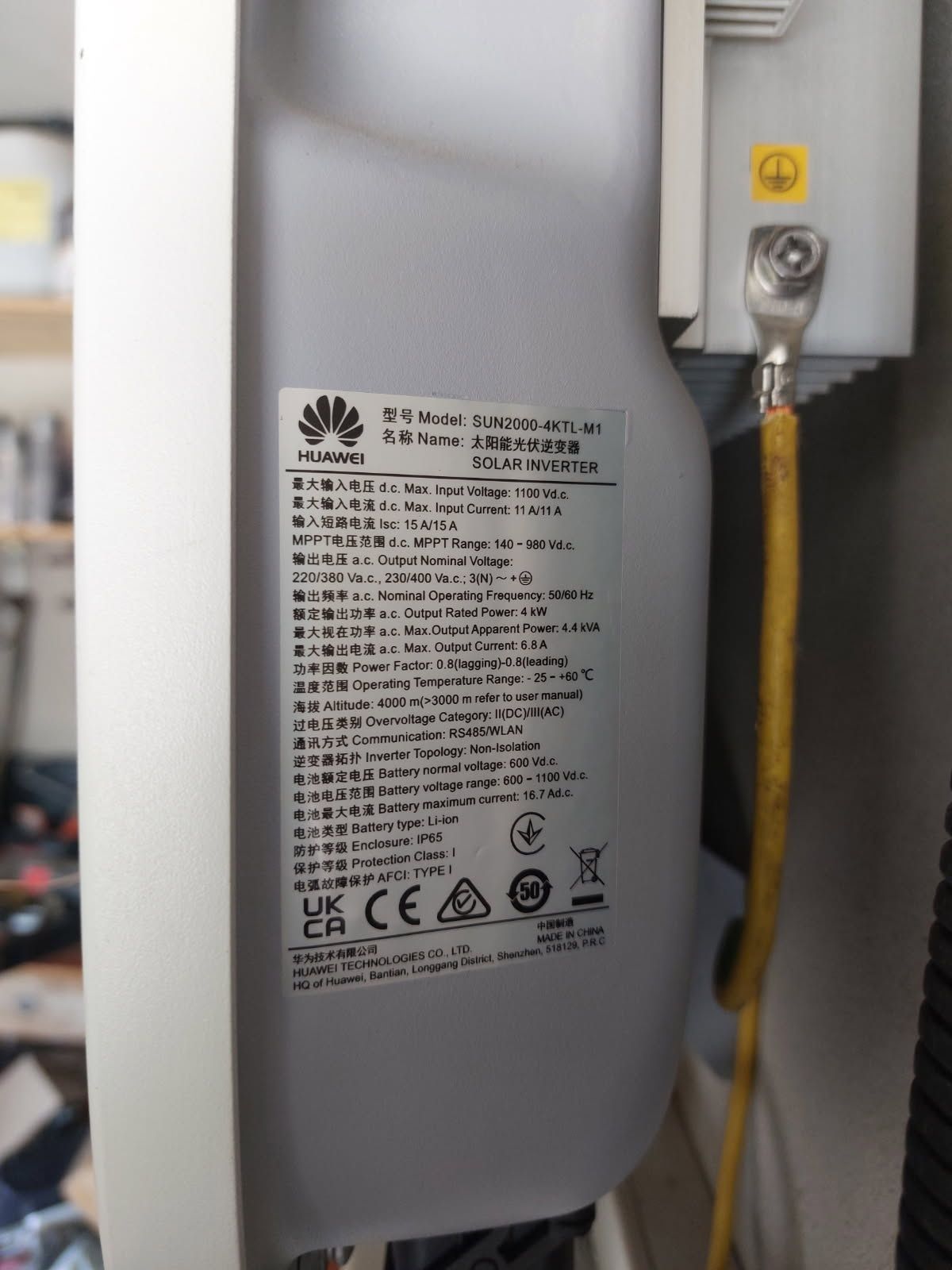 Falownik Inwerter Huawei SUN2000-4KTL-M1