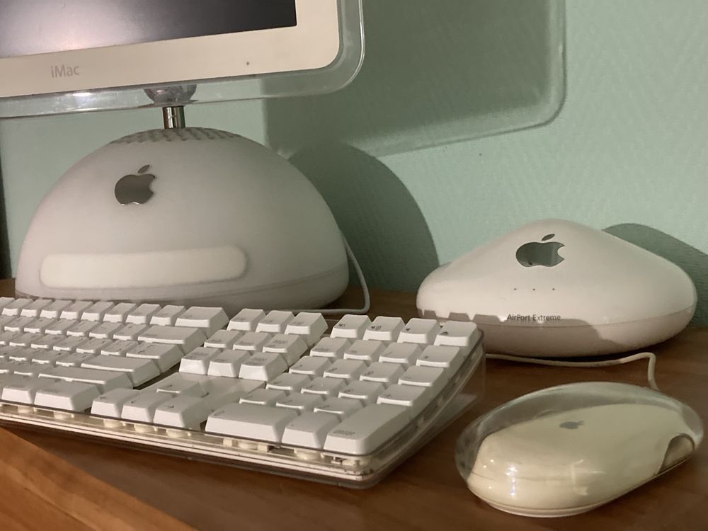 Apple iMac G4 15 раритет в коллекцию отличный комплект