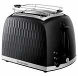 Toster Russell Hobbs Honeycomb Black  2 Tosty Grzanki Czarny