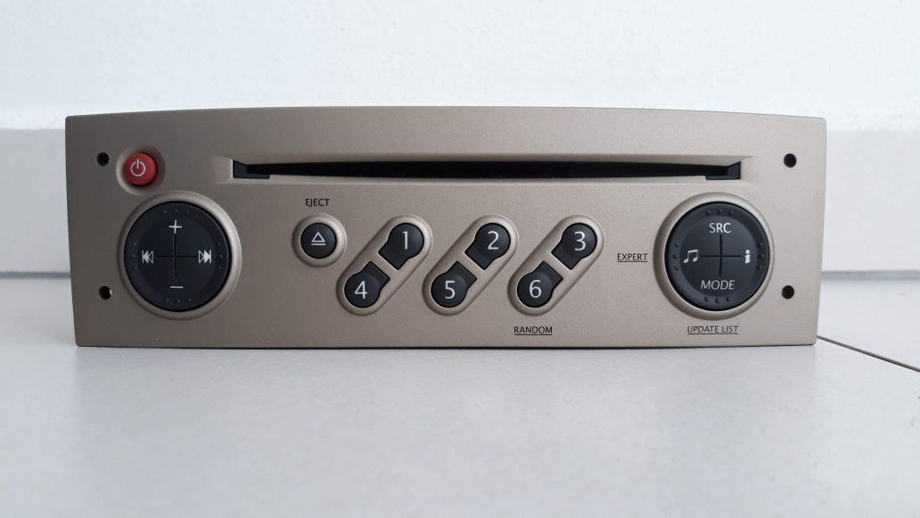 Radio Renault Modus 2005, Tuner list, sprawne.
