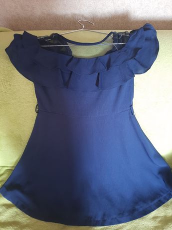 Сукня темно синього кольору для дівчинки