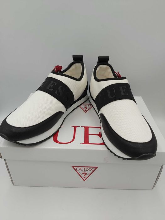 NOWE sneakersy GUESS rozmiar 40 trampki tenisówki czerwone