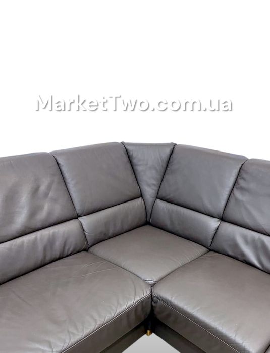 Кожаный, шкіряний кутовий диван ( 130802 )