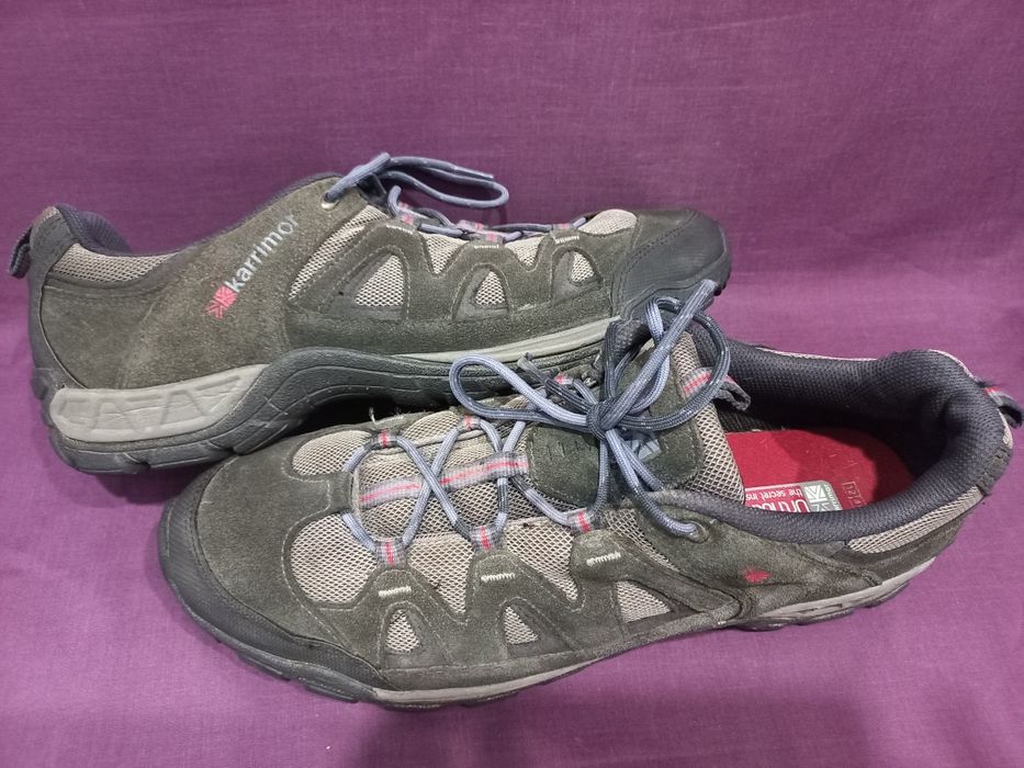 Кожаные трекинговые кроссовки Karrimor 47 размер