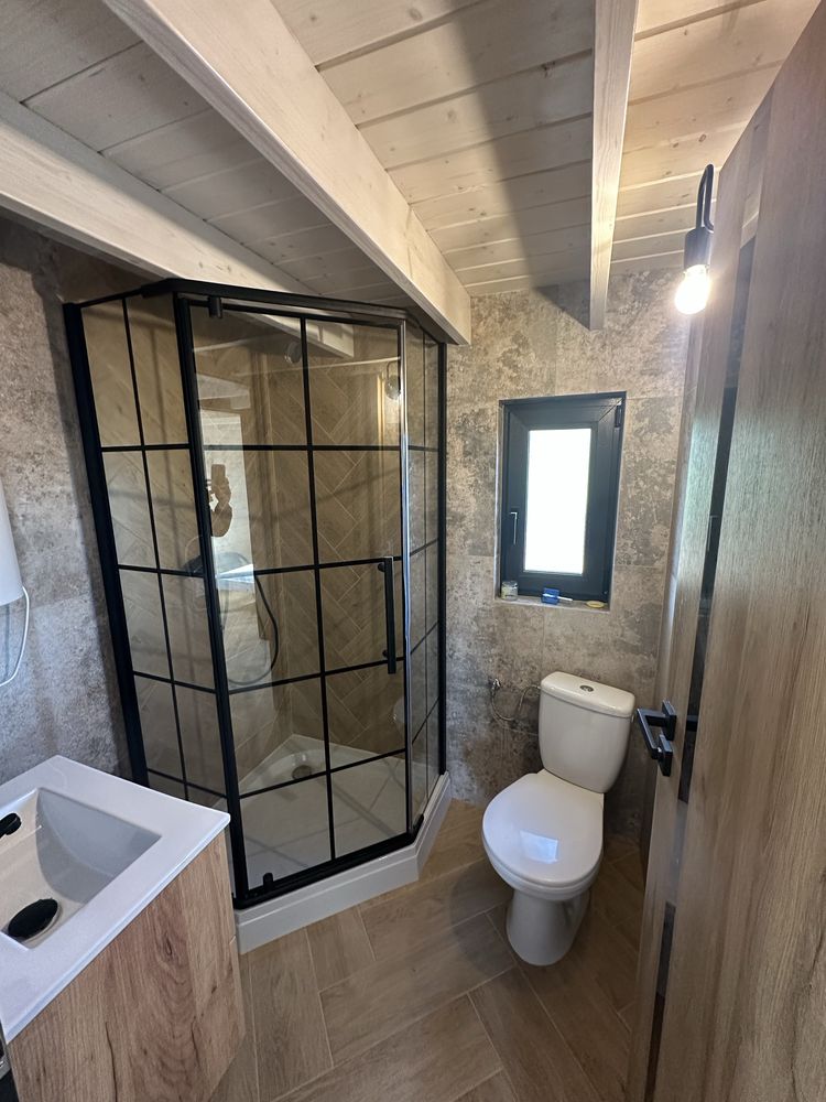 Domek na kaszubach 12 osob balia jacuzzi na wyłaczność prywatny staw