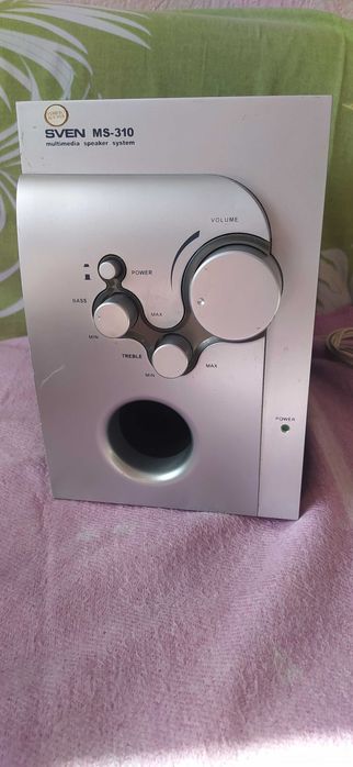Сабвуфер колонка от акустической системы sven ms 310 под ремонт