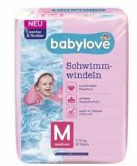 Babylove, Pieluszki rozmiar M (7-13kg), 4 sztuk