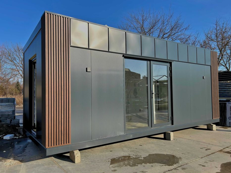 Kontener Handlowy Mieszkalny Biurowy Usługowy Pawilon 6x3 7x3 8x3 9x3