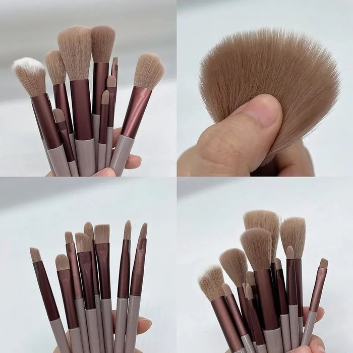 13 pinceis de maquiagens
