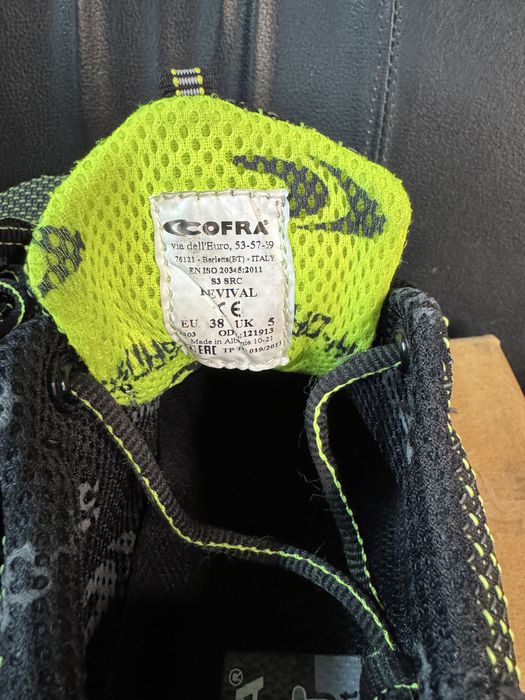 Buty robocze z podnoskiem Cofra REVIVAL S3S FO SR