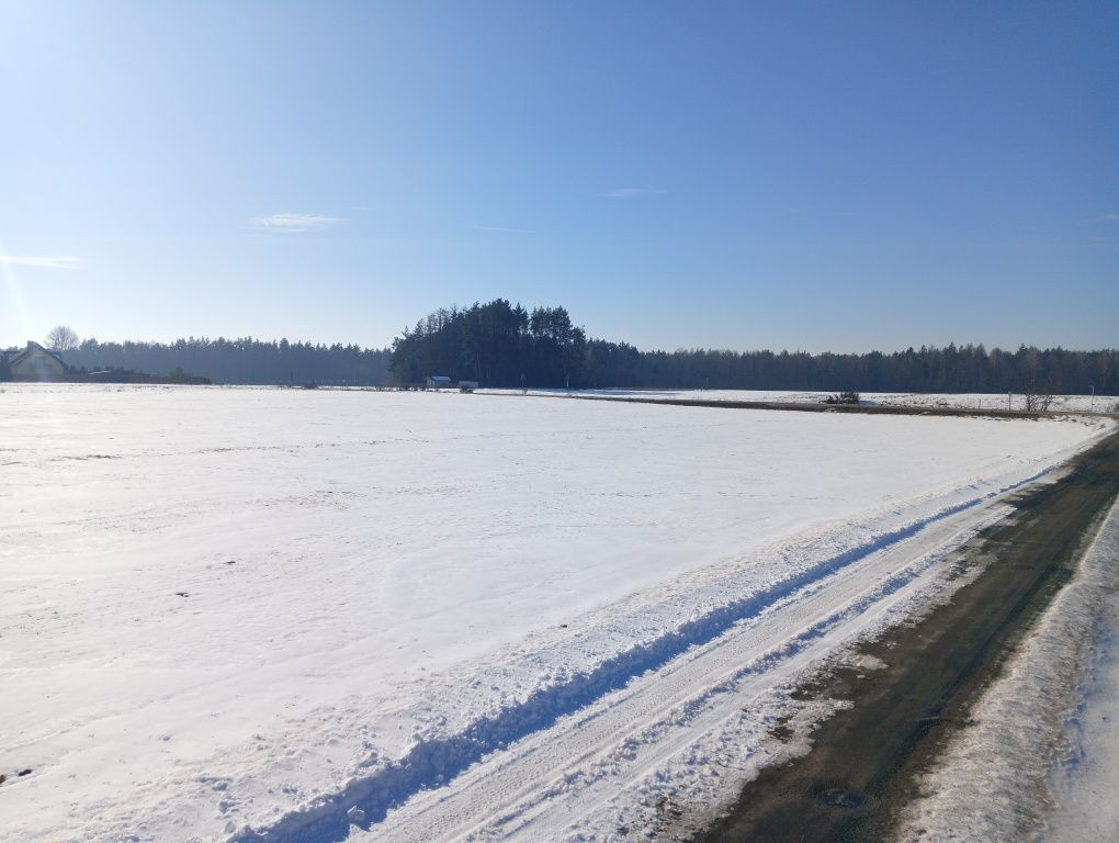 Działka budowlana 1288m2 Bieszkowice