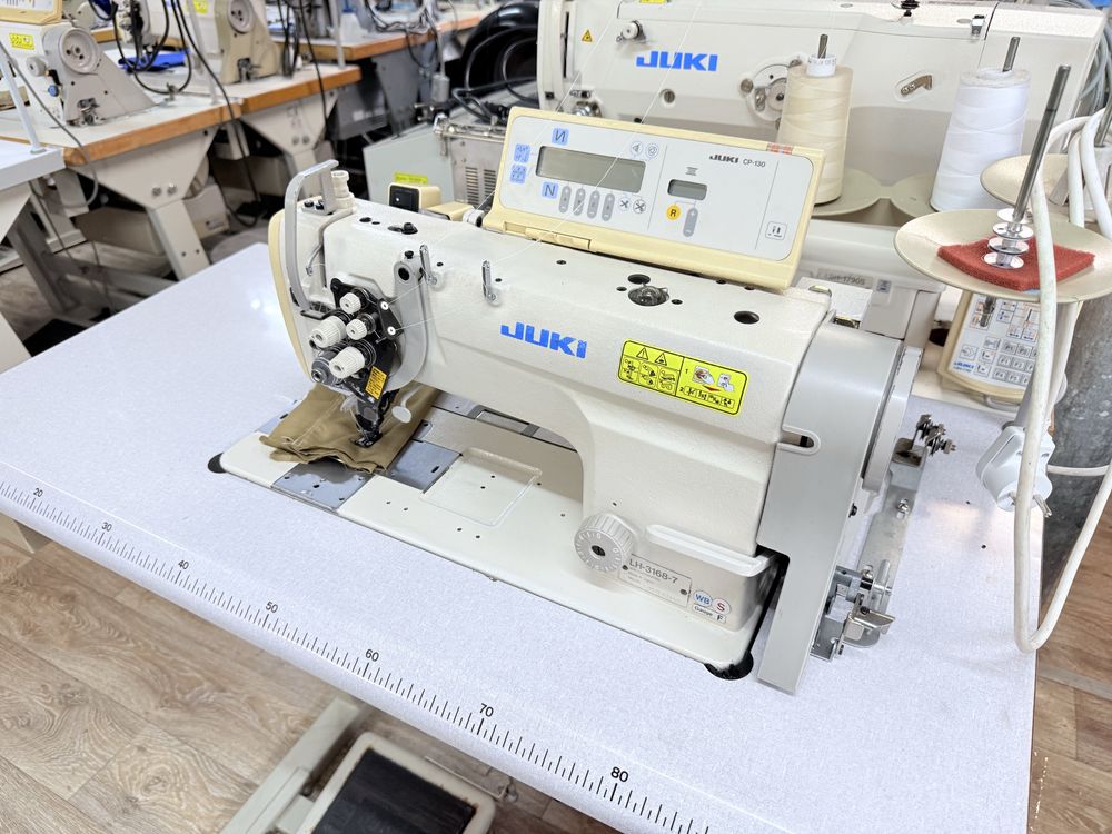 Dwuigłówka Juki LH-3168-7 automat servo 230V rozstaw 4,8mm wył. igieł