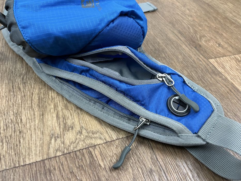 Поясна сумка trevolution синя спортивна бананка для фляги бутилки