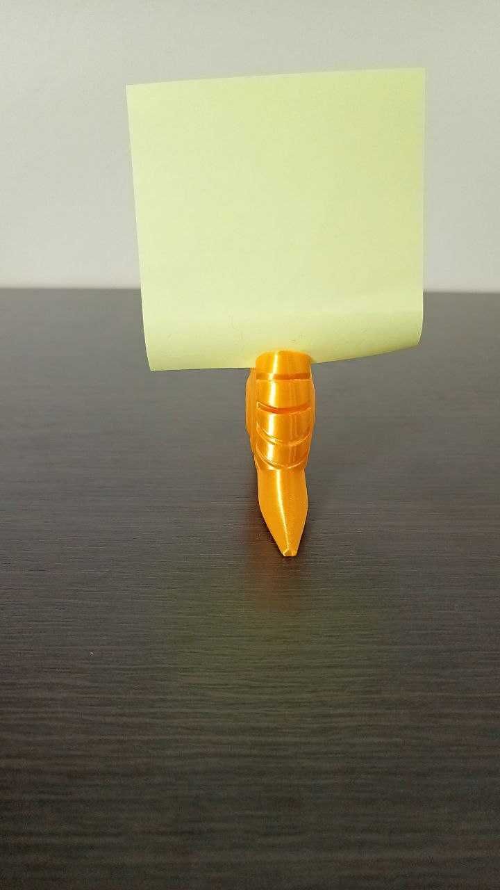 Figurka 3D - Ślimak PRZYPOMINAJEK na karteczki/ notatki/ memo