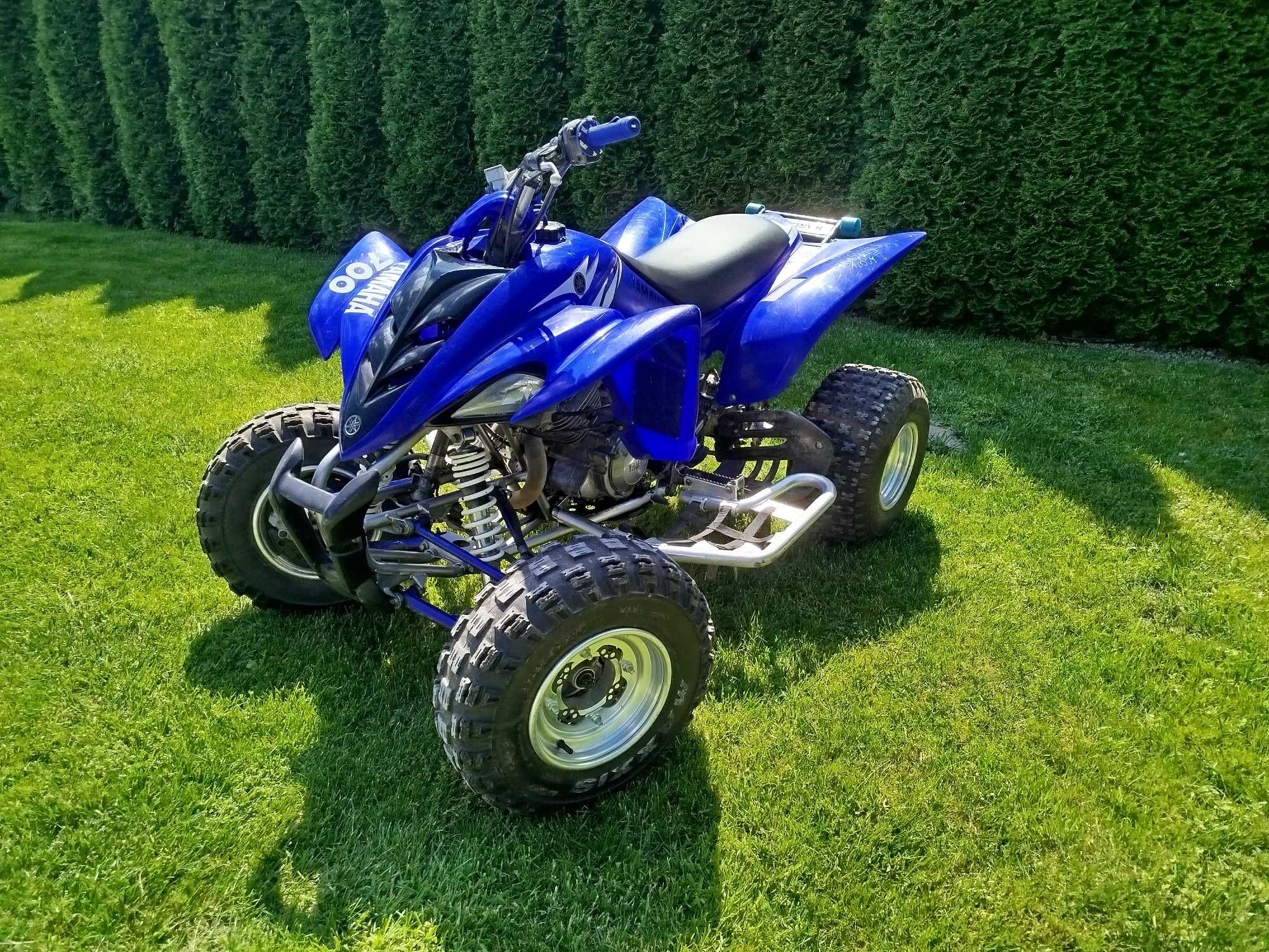 Yamaha Raptor 350, 2006, bieg wsteczny