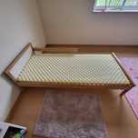 Estrutura cama c/estrado ripas
