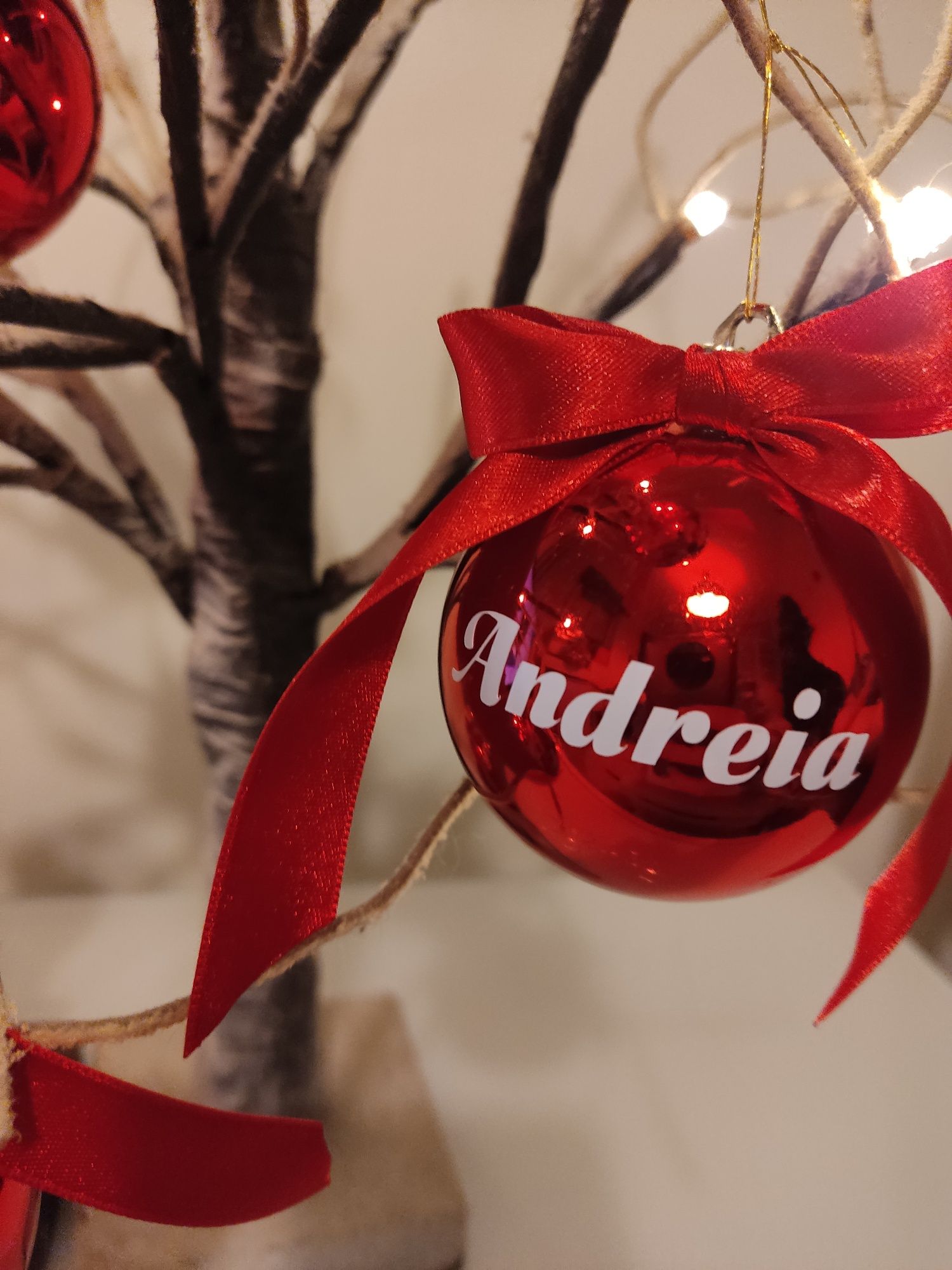 Bolas de natal personalizadas