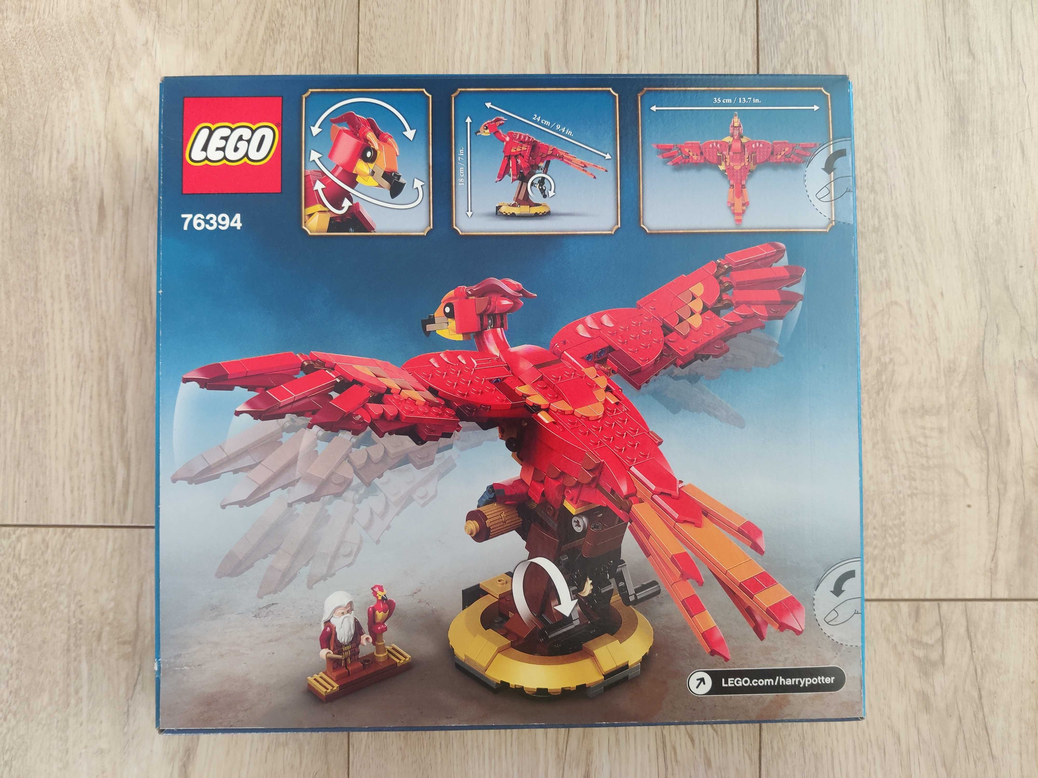 LEGO 76394 Harry Potter Fawkes feniks Dumbledore'a