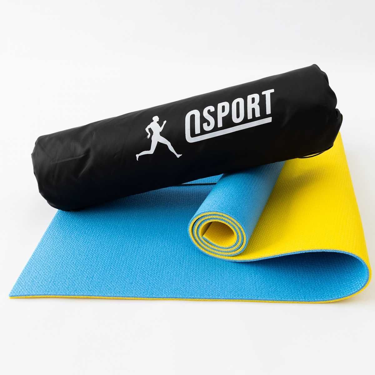 Коврик/каремат/мат для йоги/фитнеса/спорта/йогамат OSPORT Спорт 8мм