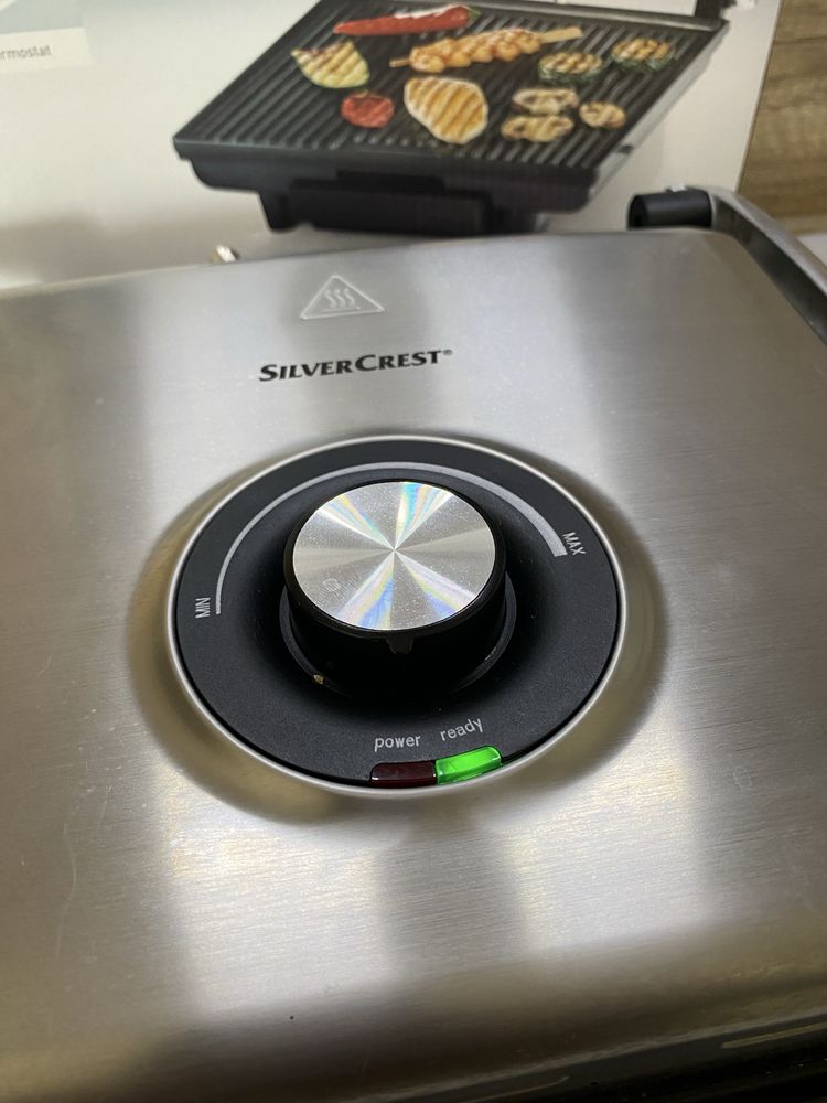 Grill Silver Crest Pannini  Grill 2000