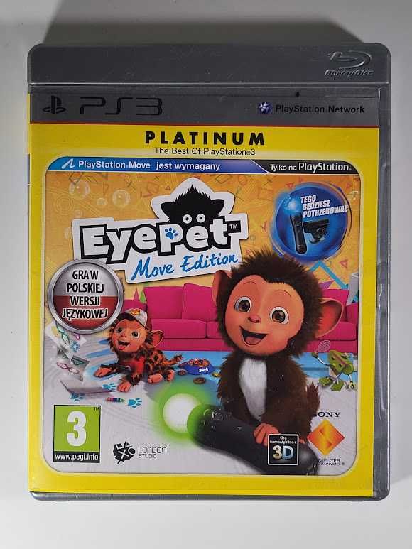 EyePet Move Edition / PS3 / Sklep z Grami / PerfectBlue / Wwa /Mokotów